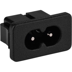 Main product image for Parts Express AC Figure-8 Snap In Non-Polarized Cha 090-1012